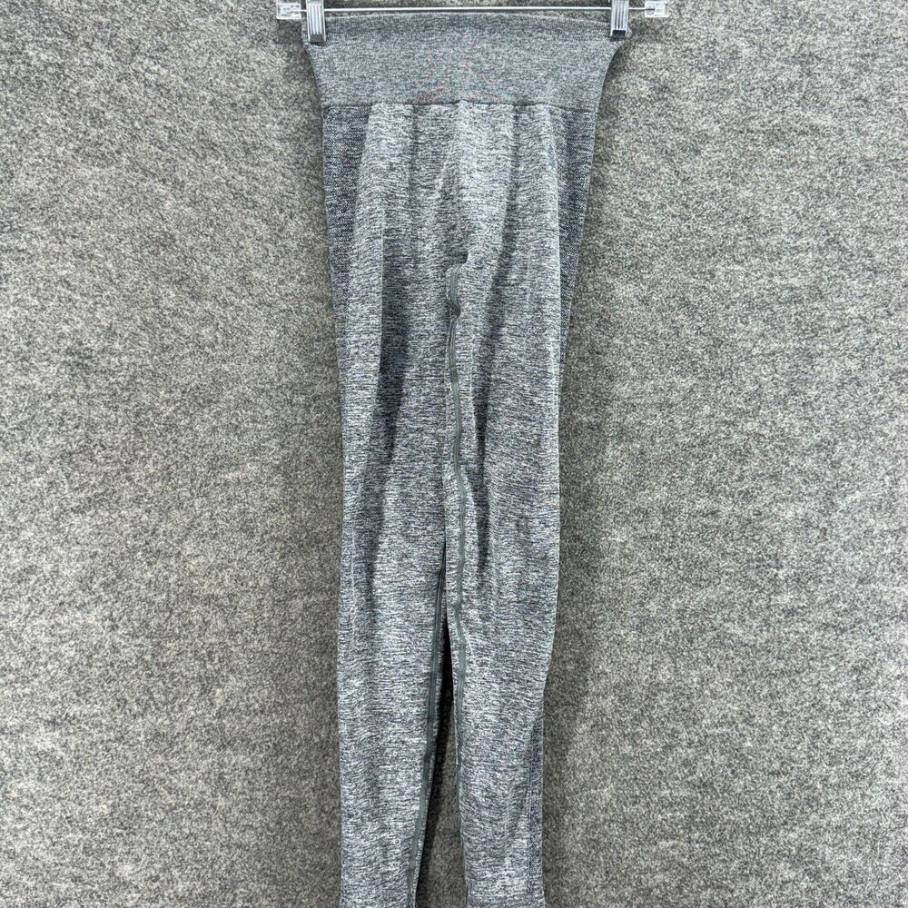 Gymshark Activewear Leggings Women S Small  Gray Capri Pull On Skinny Activewear